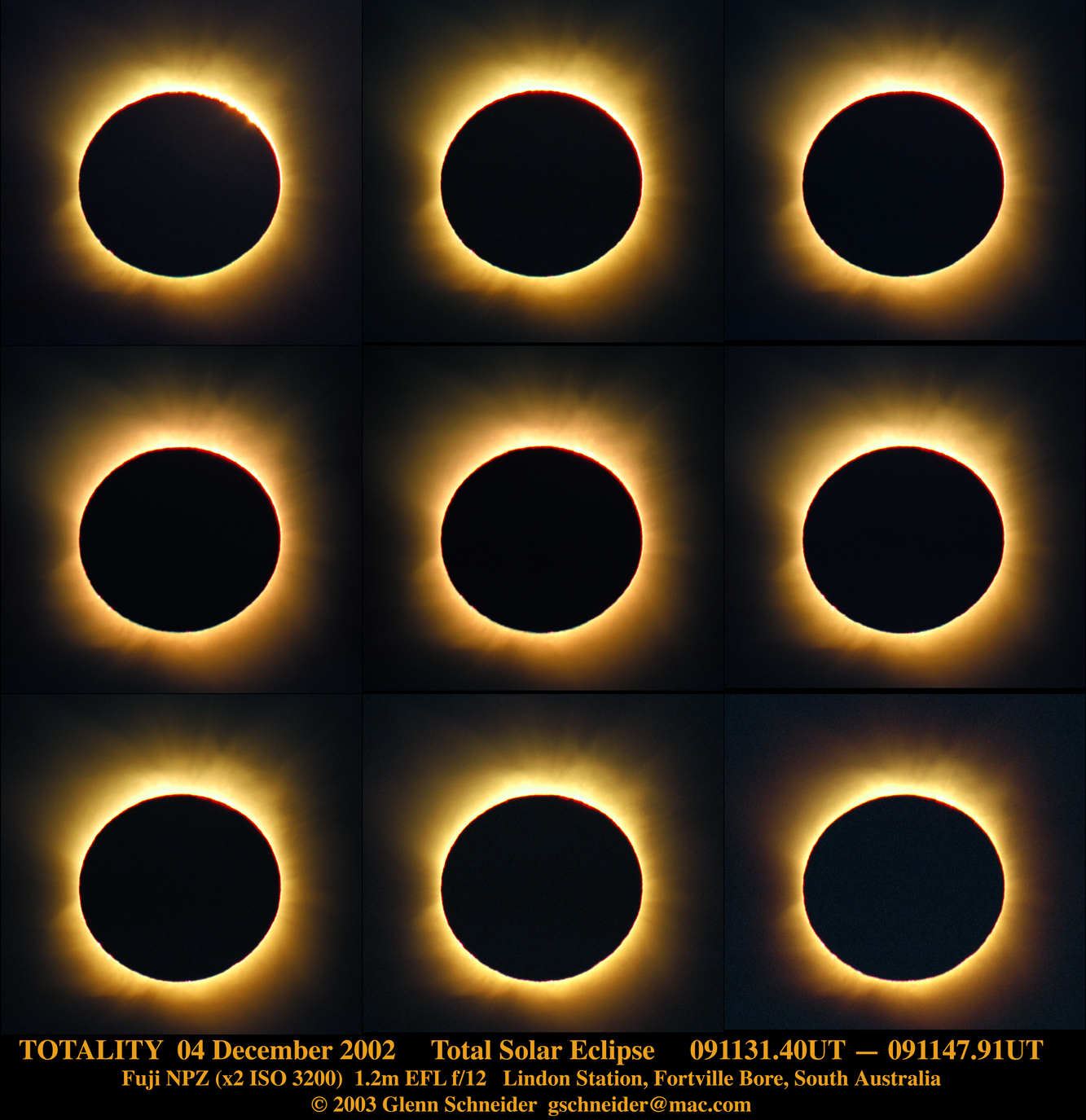 SOLAR ECLIPSE NEWSLETTER photo pic