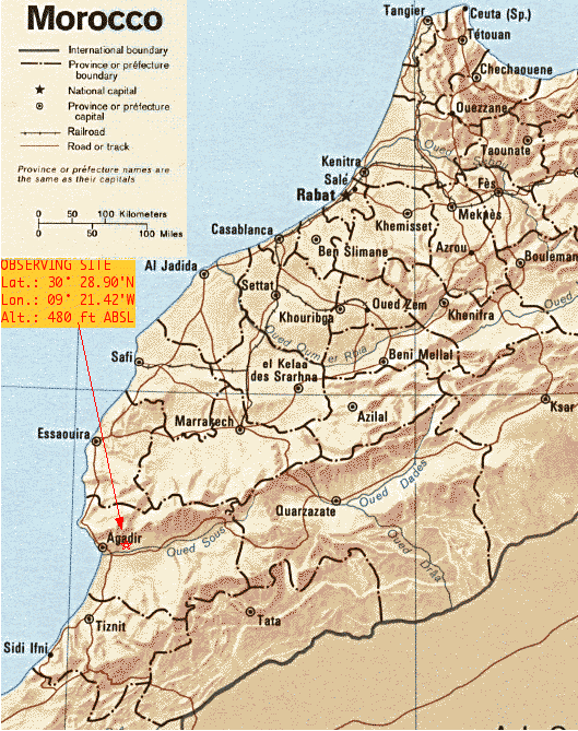 Map Of Morocco. Western Morocco and were